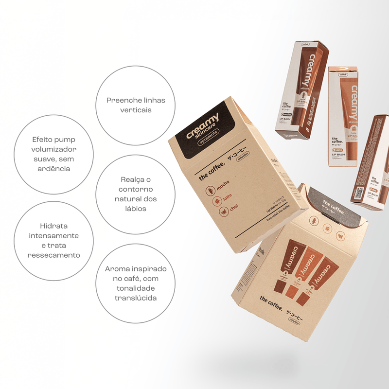 Kit Lip Balm The Coffee Collection