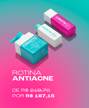 rotina de skincare antiacne